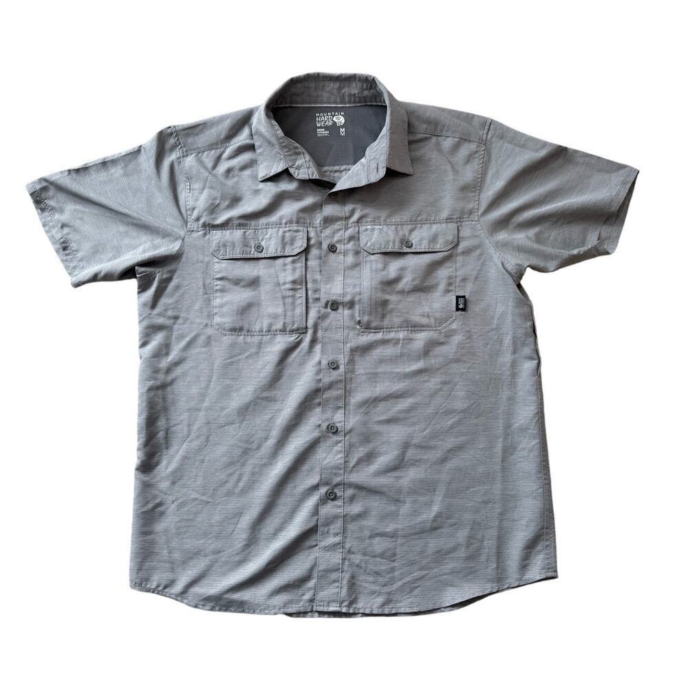 Mountain Hardwear, short sleeve, button down, shirt, size Medium, Performance